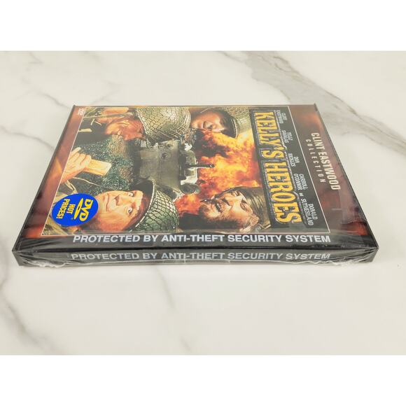 Movie Kelly's Heroes DVD New Sealed Clint Eastwood Telly Savalas 1970 Dolby - Picture 7 of 10